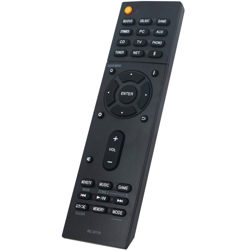 RC-911R Remote fit for Onkyo AV Receiver HT-R695 TX-NR555 TX-NR575 TX-NR585 TX-NR656 TX-NR686 TX-NR676 TX-NR757 TX-NR777 TX-NR787 TX-RZ610 TX-RZ710 TX-RZ720 TX-RZ810 TX-RZ820 TX-NR575E TX-NR676E - LeoForward Australia