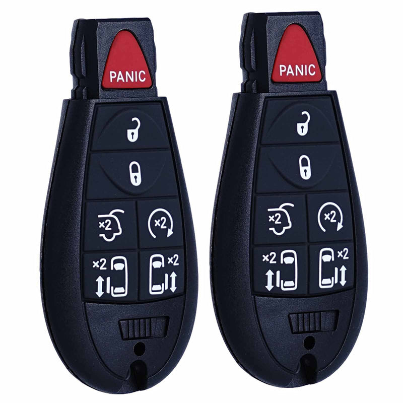  [AUSTRALIA] - Key Fob Replacement Compatible for Chrysler Town and Country Dodge Grand Caravan 2008 2009 2010 2011 2012 2013 2014 2015 2016 2017 2018 2019 2020 Car Keyless Entry Remote Control M3N5WY783X IYZ-C01C