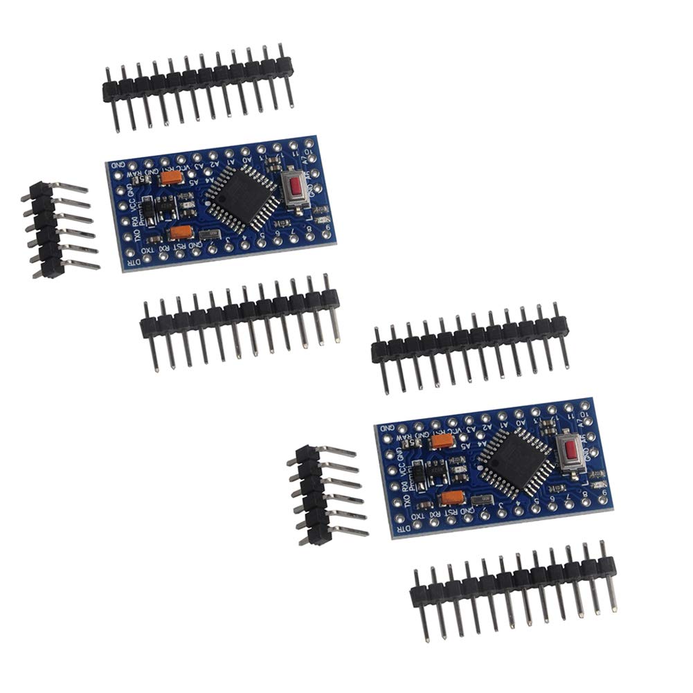  [AUSTRALIA] - DIYmall Pro Mini Module 3.3V 8Mhz Breakout Board for Arduino Esp8266 (Pack of 2pcs) Pack of 2pcs
