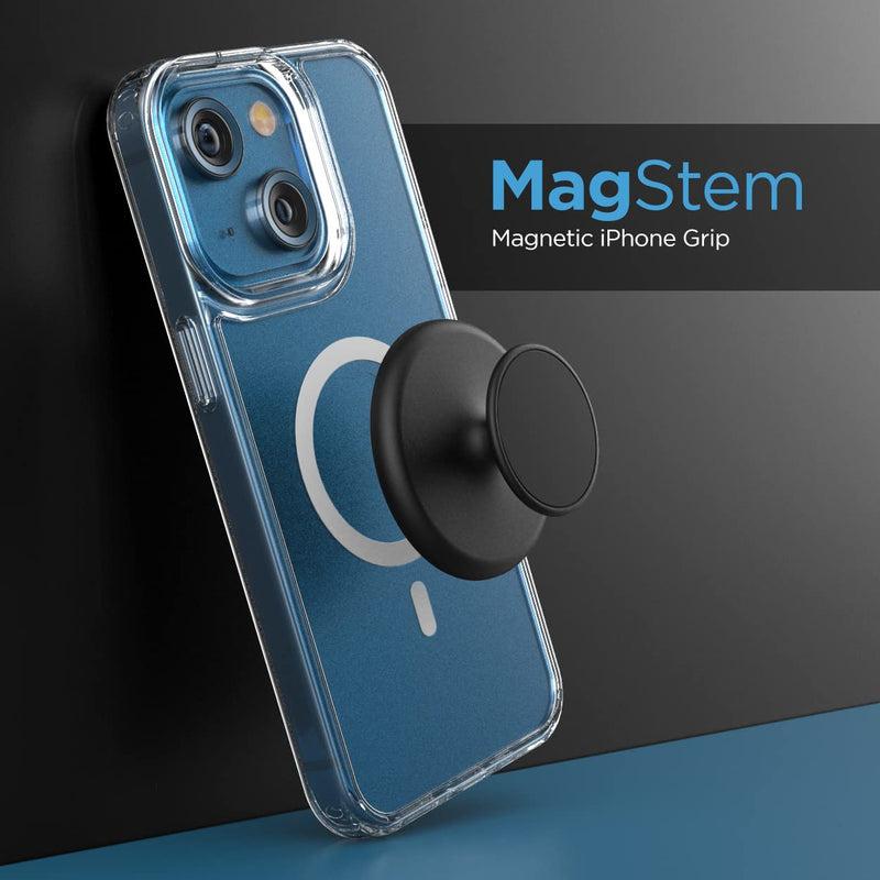  [AUSTRALIA] - Encased Magnetic Holder Designed for MagSafe iPhone 12/13 Cases and Accessories (2-in-1 Grip/Kickstand)