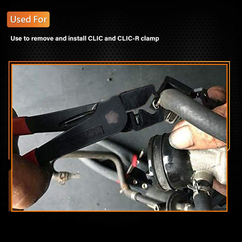 EWK Clic-R Hose Clamp Pliers Remove Install Clips for Mercedes Benz BMW Audi VW - LeoForward Australia