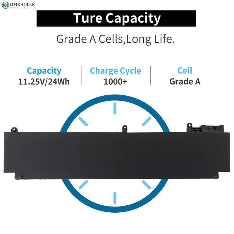  [AUSTRALIA] - DMKAOLLK 00HW022 SB10F46460 Battery for Lenovo ThinkPad T460s T470s Series 00HW023 SB10F46461 00HW036 SB10F46474 00HW037 SB10F46475 11.25V 24Wh 2090mAh