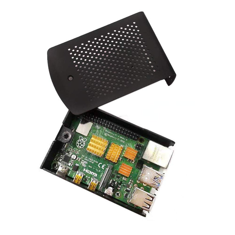  [AUSTRALIA] - Aluminum Case with Heatsink Compatible for Raspberry Pi 4 Model B (Not Include Raspberry Pi Board)