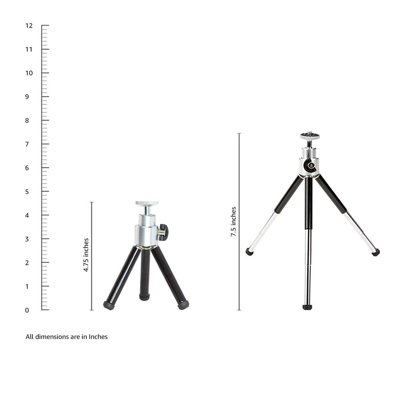  [AUSTRALIA] - Amazon Basics Lightweight Mini Tripod 1-Pack