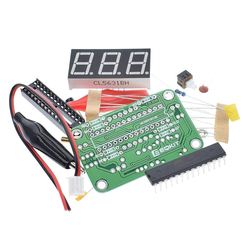  [AUSTRALIA] - HiLetgo VOT-8 Voltmeter Kit Voltage Meter Electronic Production Suite DIY Kit for Student Electronic Exercise