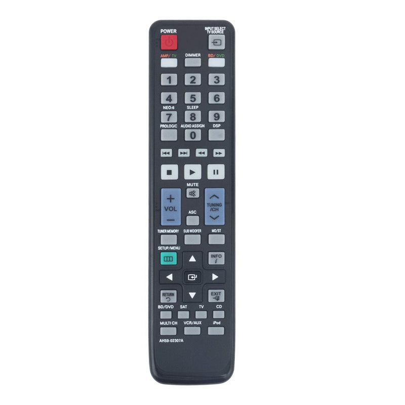 AH59-02307A Replacement Remote Control fit for Samsung AV Receiver HW-C700 HW-C700B HW-C770S HW-C770BS HW-C779S HW-C770B C770BS-XAC HW-C500 HW-C560S TM1051 HW-C700-1 HWC500/XAA HWC700/XAA HWC770S/XAC - LeoForward Australia