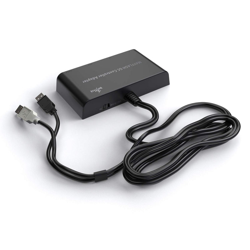  [AUSTRALIA] - Mayflash GameCube Controller Adapter for Wii U, PC USB and Switch, 4 Port