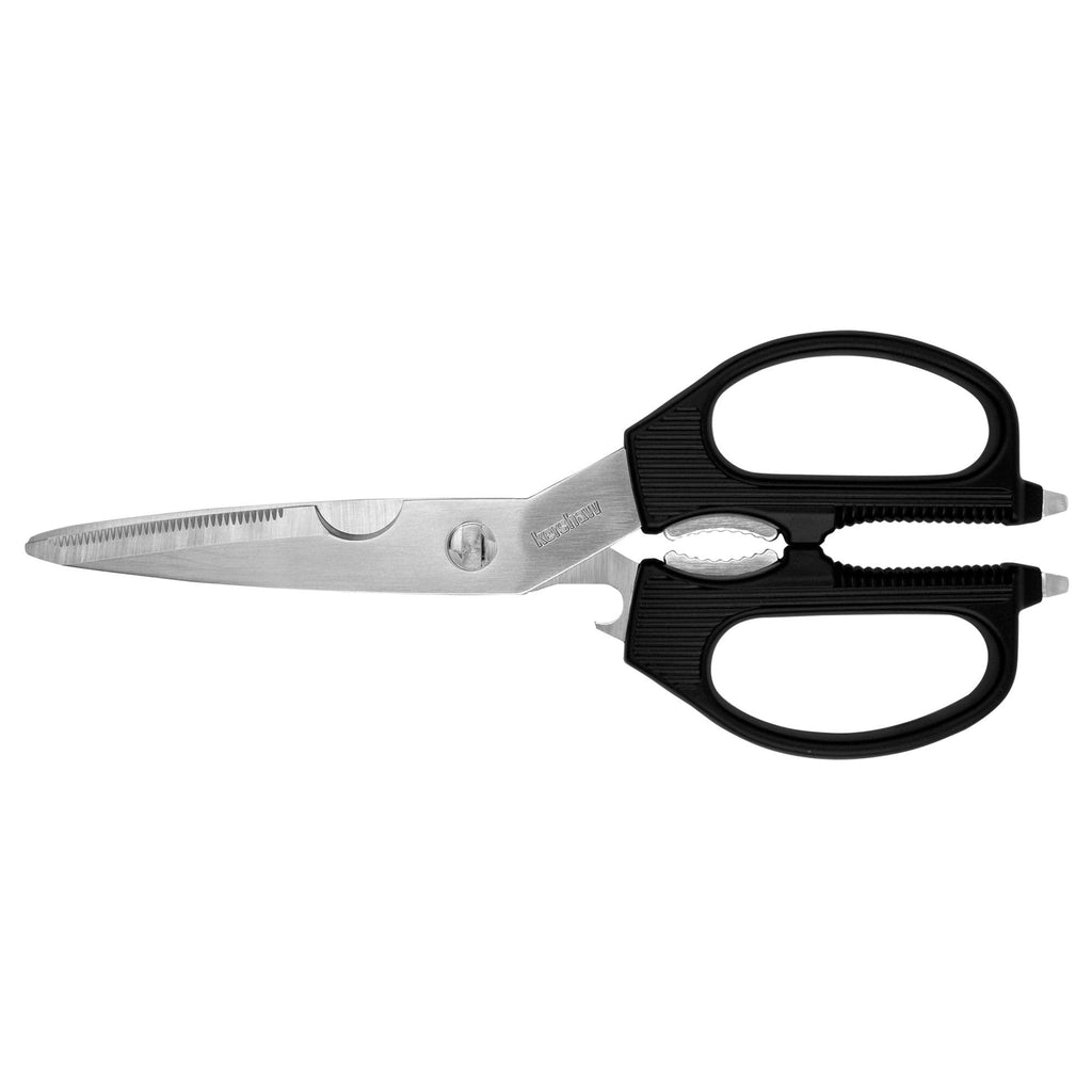  [AUSTRALIA] - Kershaw Taskmaster Shears, Multi-Purpose Shears, Multifunctional Scissors with 3.5 Inch Blades (1121), Black, Regular