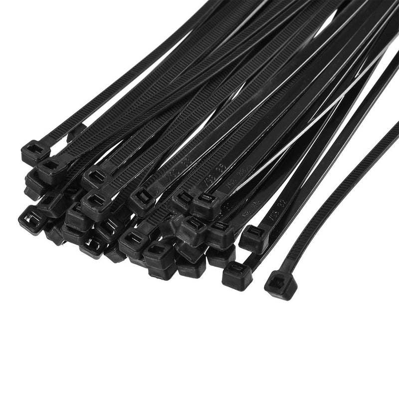  [AUSTRALIA] - uxcell Nylon Cable Ties 16 Inch Self-Locking Zip Ties 0.2 Inch Width Black 25pcs