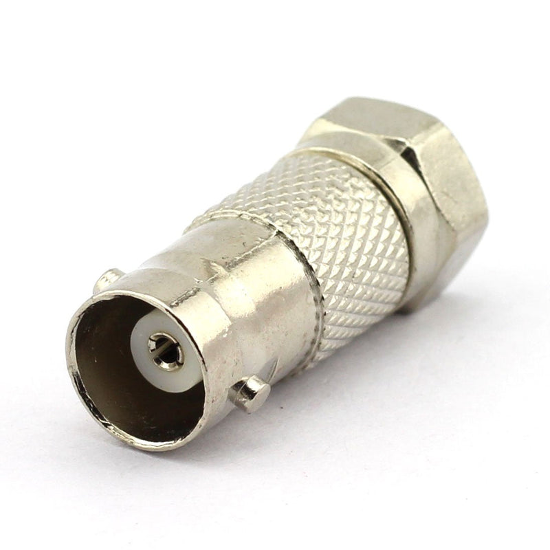  [AUSTRALIA] - DGZZI 2-Pack F Male to BNC Female RF Coaxial Adapter F to BNC Coax Jack Connector