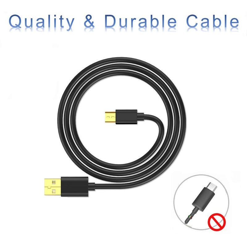  [AUSTRALIA] - Compatible for Kyocera Charger Cord - Phone Charger for Kyocera DuraXE E4710, DuraForce E6560, Duramax E4255, DuraXTP E4281, DuraXT E4277 PTT, DuraXA, DuraTR Phone USB Charging Cable