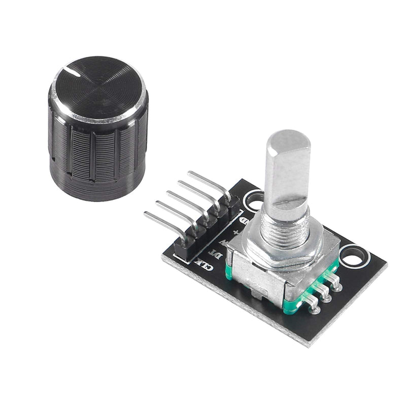  [AUSTRALIA] - Dealikee 8pcs KY-040 Rotary Encoder Module Brick Sensor Development Board with Knob Cap DIY Kit for KY-040