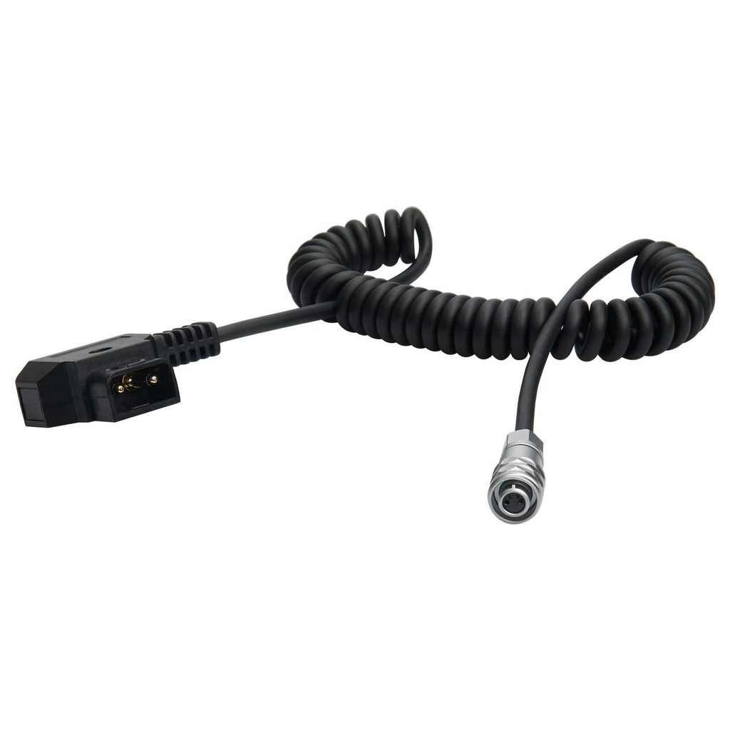  [AUSTRALIA] - ANDYCINE Coiled D-Tap to BMPCC 4K Weipu Power Cable for Blackmagic Pocket Cinema Camera 4K and V Mount Gold Mount Battery D Type P Type