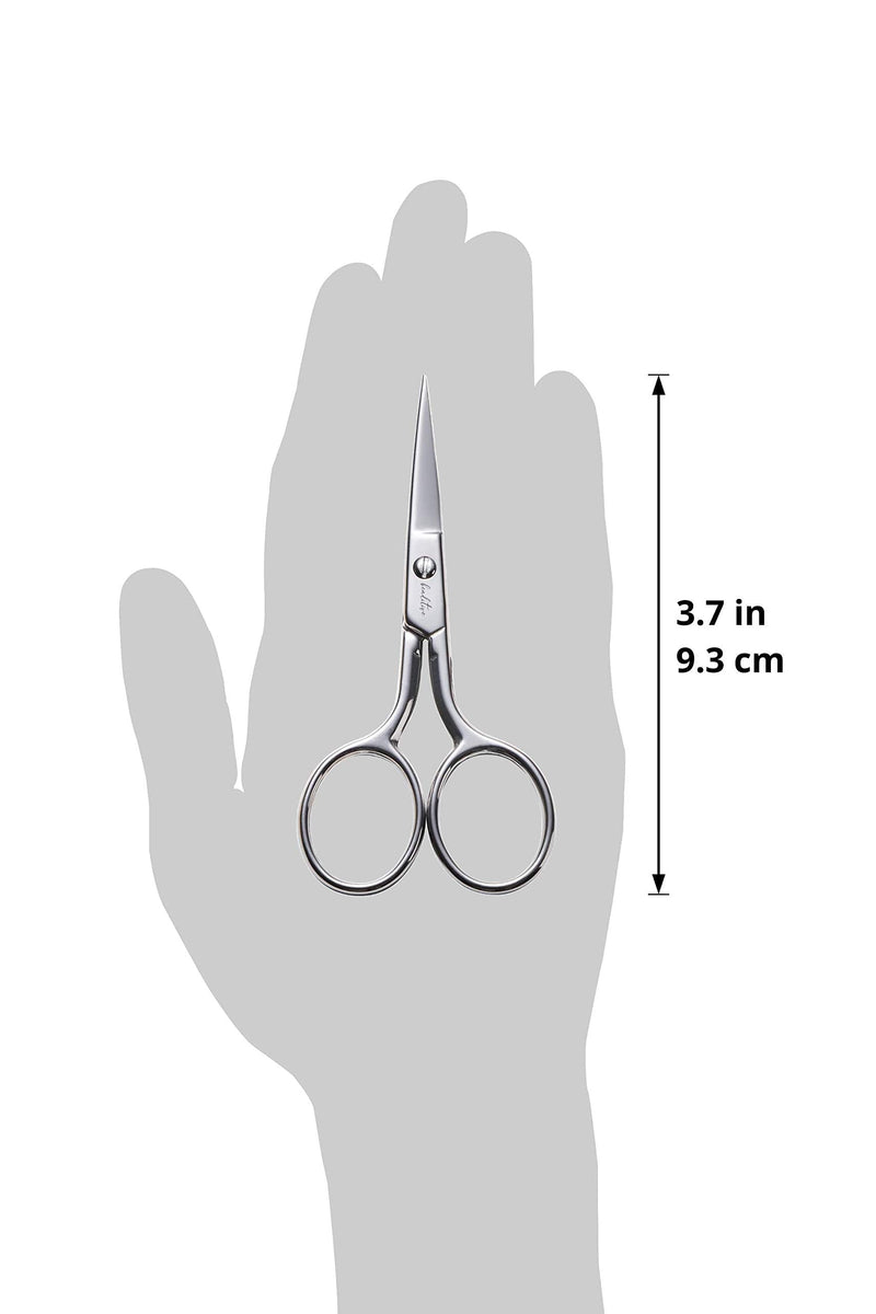  [AUSTRALIA] - Beaditive Classic Embroidery Scissors with Leather Sheaths - Sewing, Embroidery, Crafting - Stainless Steel