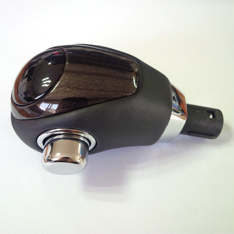  [AUSTRALIA] - Kia Motors Auto Wood & Leather Gear Shift Knob 1-pc For 2011 2012 2013 Kia Optima : K5