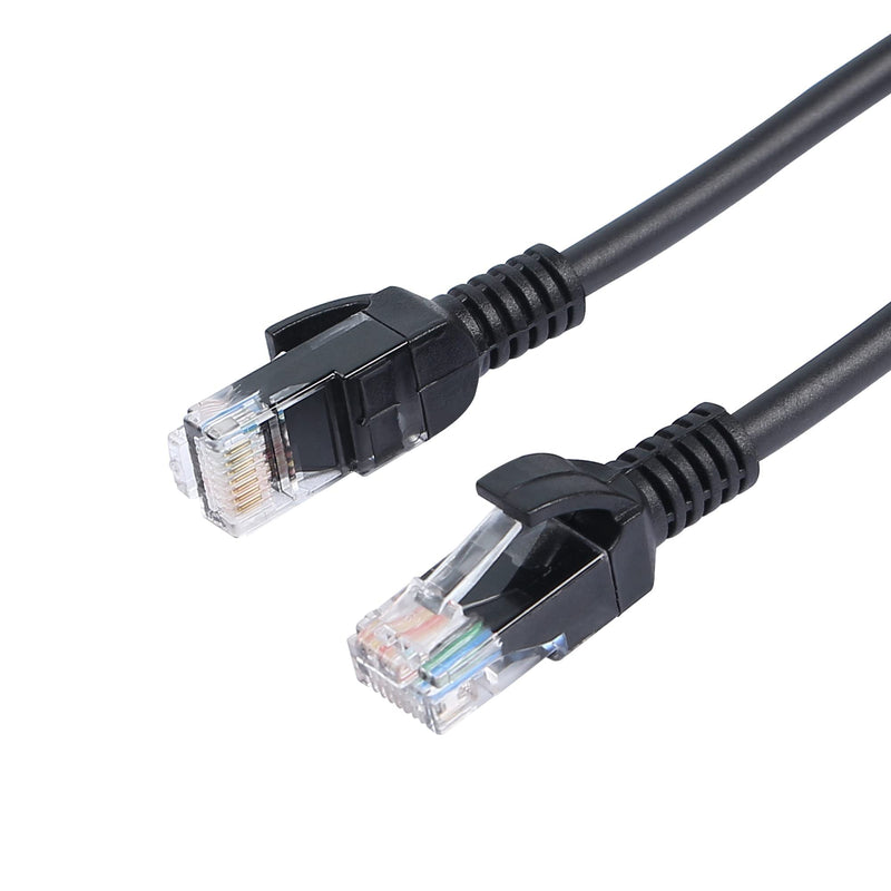  [AUSTRALIA] - RIIEYOCA Cat5e Ethernet Coiled Cable Retractable Cable RJ45 Network LAN Coiled Spiral Cable for Laptops, Desktop, Routers, Set-top Boxes -Stretchable to 1.5M RJ45 Cat5 (1.5M)