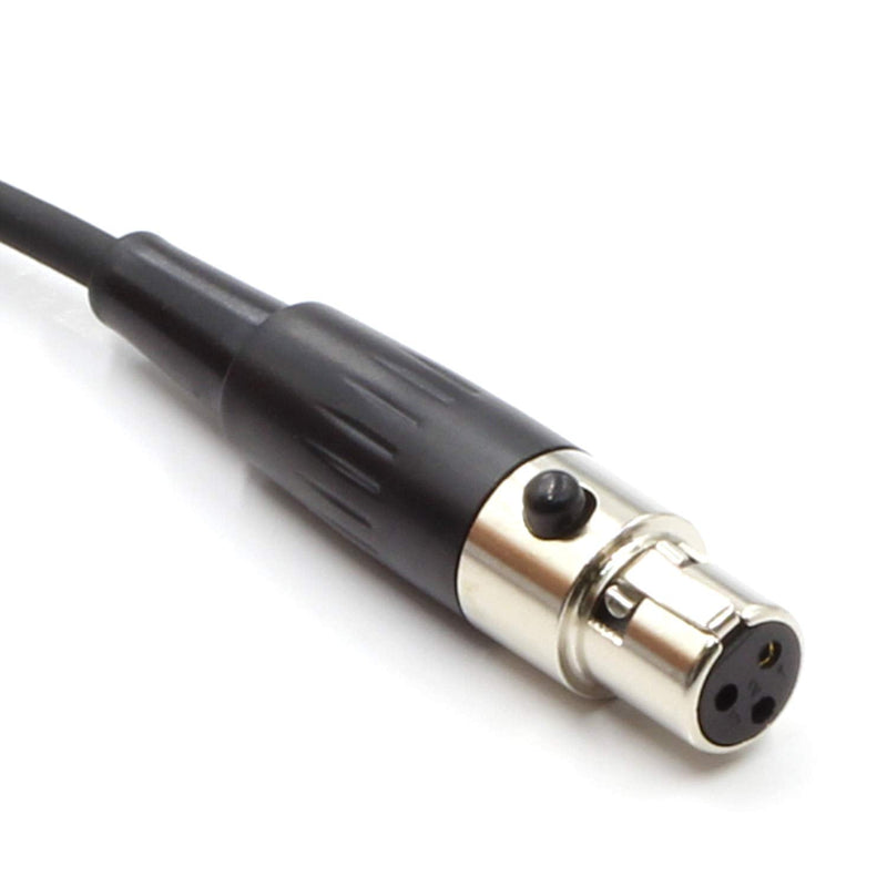  [AUSTRALIA] - SiYear 3 Pin XLR Male Plug to 3 Socket Female Mini XLR Pro Lapel Microphone Cable -TA3-XLR Cable（65CM/25 inch mini xlr F-0.65M