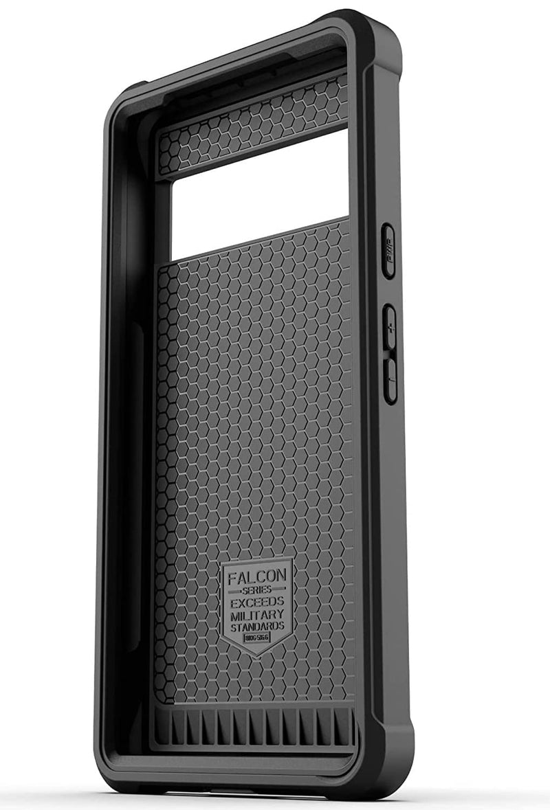  [AUSTRALIA] - Encased Falcon Armor for Pixel 6 PRO Case with Belt Clip Holster - Full Body Shockproof Cover, 10FT+ Drop Protection (2021 Google Pixel 6Pro)