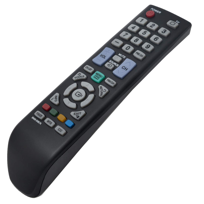 VINABTY New BN59-00857A Replaced Remote Control fit for Samsung TV 933HDPLUS LN26B460 L25EMNKUY/ZA L25EMNKUYZA LN19B360C5D LN19B360C5DUZA LN19B360 LN22B50 LN19B361 LN19B361C5D - LeoForward Australia