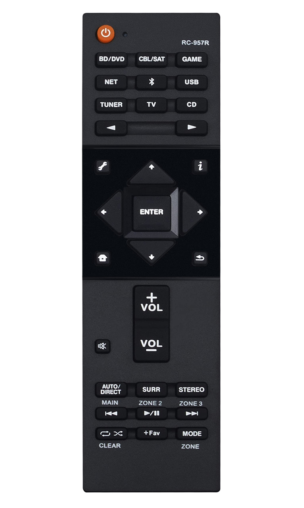  [AUSTRALIA] - RC-957R Replaced Remote Control Compatible with Pioneer 4K Ultra HD Network A/V AV Receiver VSX-LX102 VSX-LX302 VSX-LX103 VSX-LX303 VSX-LX503 VSX-933 SC-LX701 SC-LX801 SC-LX901 VSX-831 SC-LX501