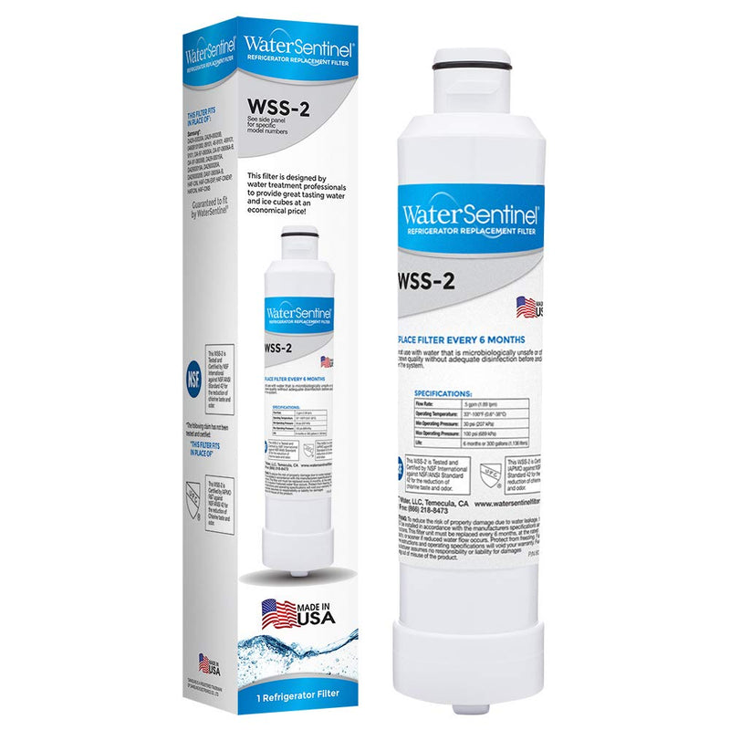 WaterSentinel WSS-2 Refrigerator Replacement Filter: Fits Samsung HAFCIN Filters (3-Pack),Blue - LeoForward Australia