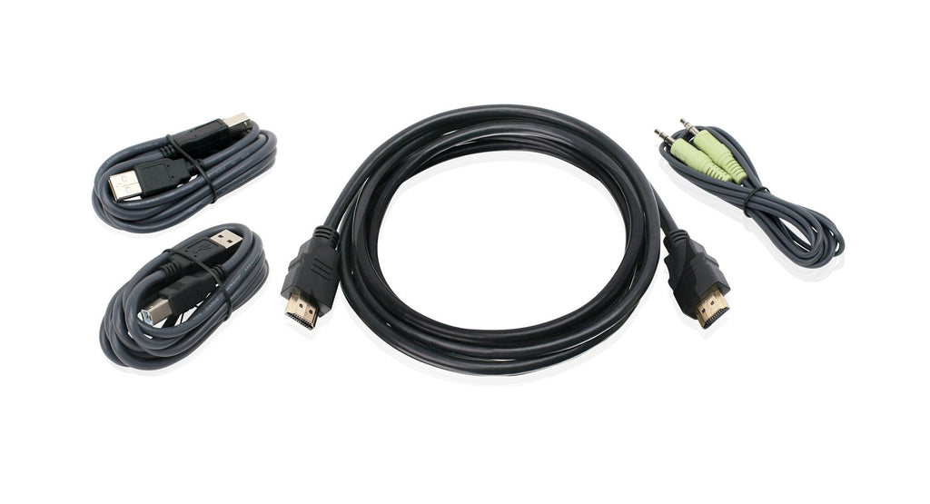  [AUSTRALIA] - IOGEAR HDMI, USB KVM Cable Kit with Audio (TAA), 6-Foot G2L802UTAA3