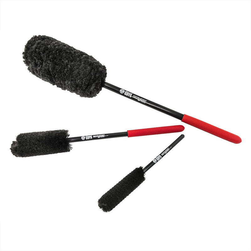  [AUSTRALIA] - Chemical Guys Acc_M10 Wheel Woolies Wheel Brushes (3 Brushes)