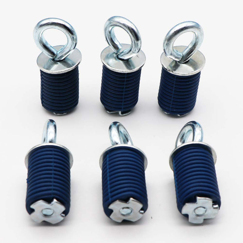  [AUSTRALIA] - KIPA Tie Down Anchors For Polaris RZR 1000 XP RZR 1000-S & RZR 900 & RZR TURBO, Durable 6-Pack, 1-1/2" rubber