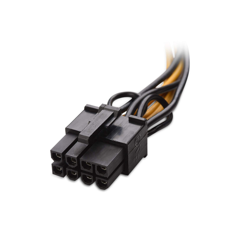 Cable Matters 2-Pack 6 Pin to 8 Pin PCIe Adapter Power Cable - 4 Inches - LeoForward Australia