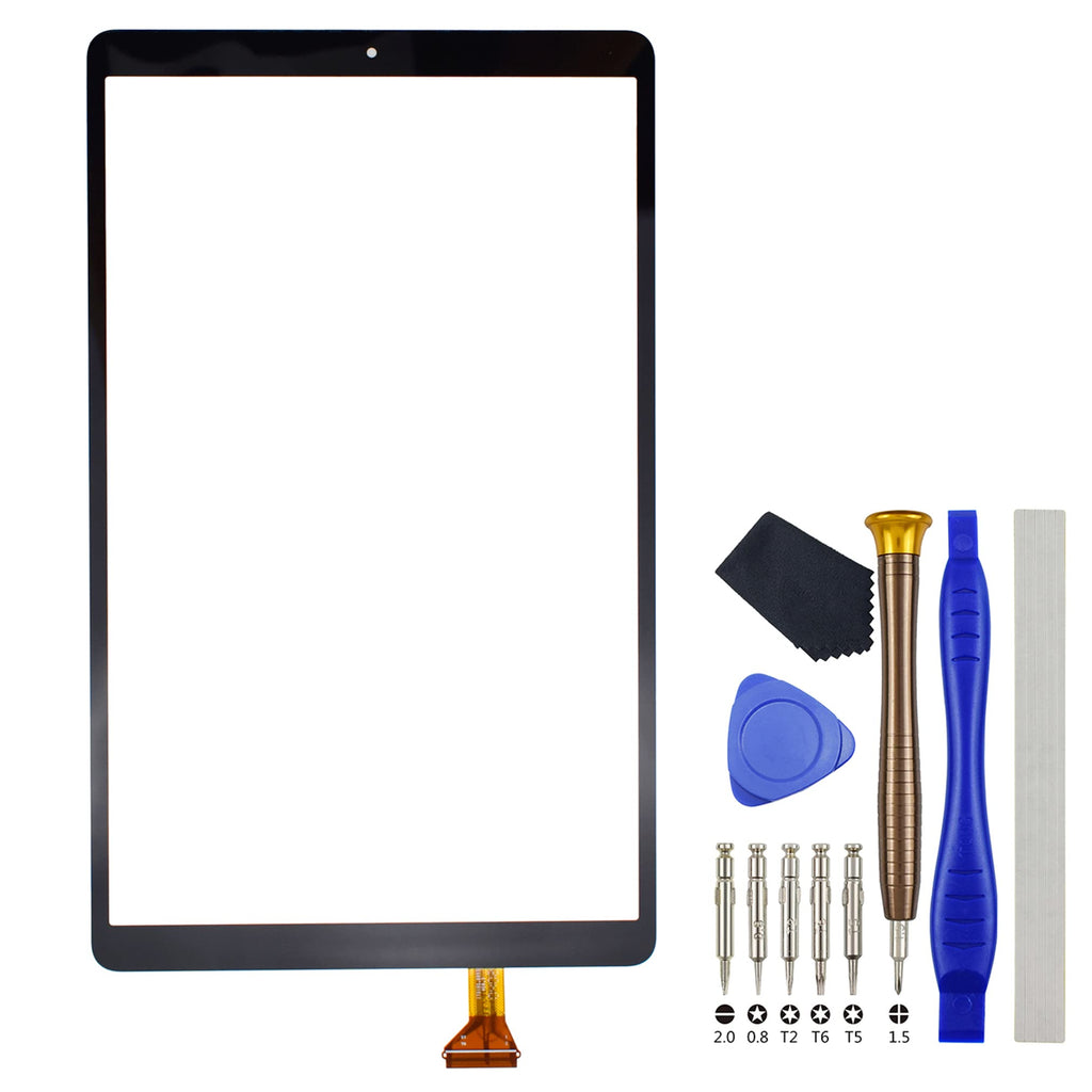  [AUSTRALIA] - SM-T515 Tablet Touch Digitizer Screen Replacement for Samsung Galaxy Tab A 10.1 (2019) Black 10.1" with Free Tool Kit and Adhesive(NOT LCD)