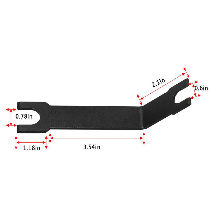 MOEBULB High Pressure Oil Line Disconnect Tool for Ford 6.0L & 4.5L Diesel HPOP Wrench Quick-Release Coupling - LeoForward Australia