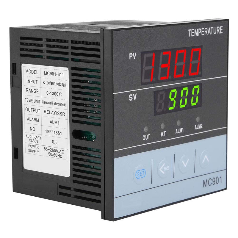  [AUSTRALIA] - MC901 digital PID temperature controller, universal input SSR relay output ℃/℉ display with screws 96x96x85mm