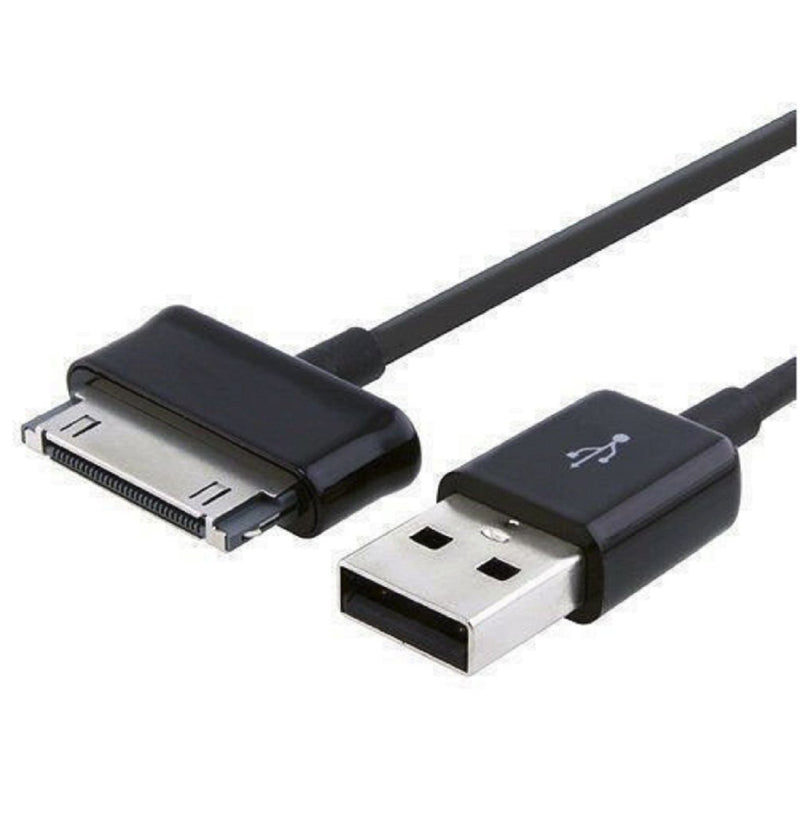 Tab Charger,Galaxy tab 2 Charger,30 pin USB Charger Cable Made for Samsung Galaxy Tab 2 7.0 7.7 8.9 10.1 Note 10.1 GT-N8013 N8000 inch Table (Black) - LeoForward Australia