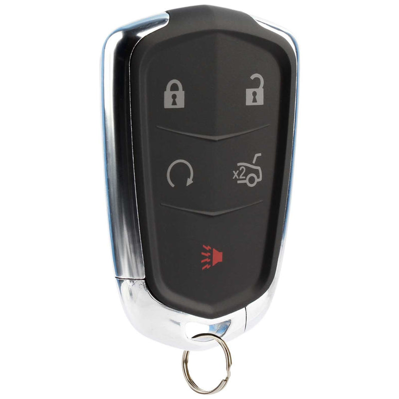  [AUSTRALIA] - Car Key Fob Keyless Entry Remote fits Cadillac ATS CTS Escalade SRX XTS 2014 2015 2016 2017 (HYQ2AB) 5-Btn