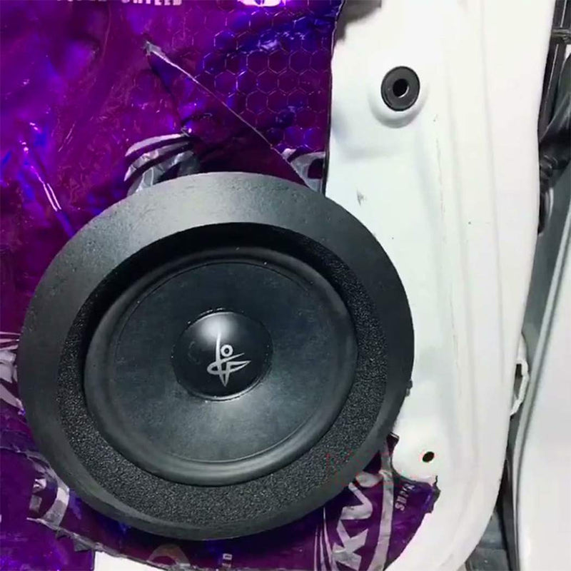 3X 6.5 Car Door Foam Speaker Enhancer System Sponge Kit Fast Foam Rings Bass Blocker Soundproof Spong Stereo Foam for 6" 6.5" 6.75” 7" Coaxial Speakers Marine Speakers Spacer (3 Pack) - LeoForward Australia