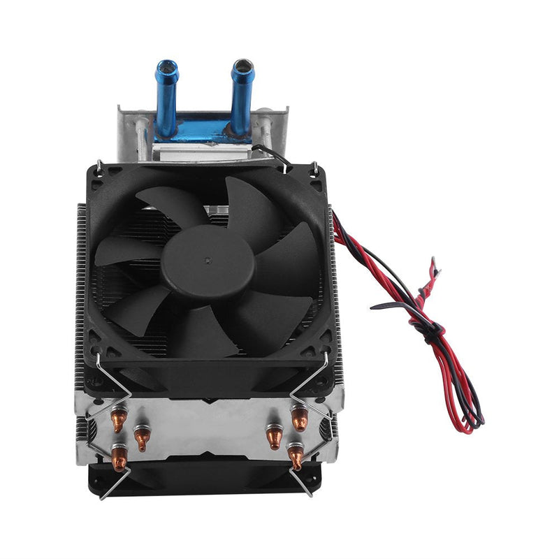  [AUSTRALIA] - 12V Semiconductor Refrigeration Cooler Thermoelectric Peltier Water Cooling System DIY Device with Fan