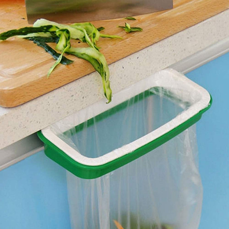  [AUSTRALIA] - traderplus 3-Pack Hanging Trash Bag Rack Holder for Kitchen, Pantry, Bathroom, Dorm Room, Office