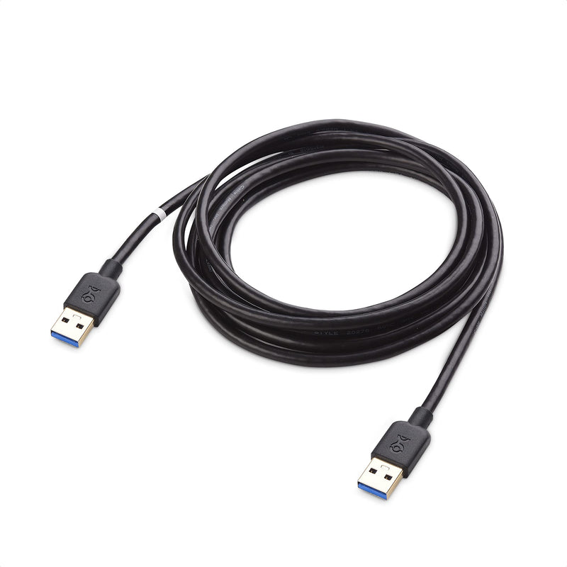  [AUSTRALIA] - Cable Matters Long USB 3.0 Cable (USB to USB Cable Male to Male) in Black 10 ft 10 Feet 1