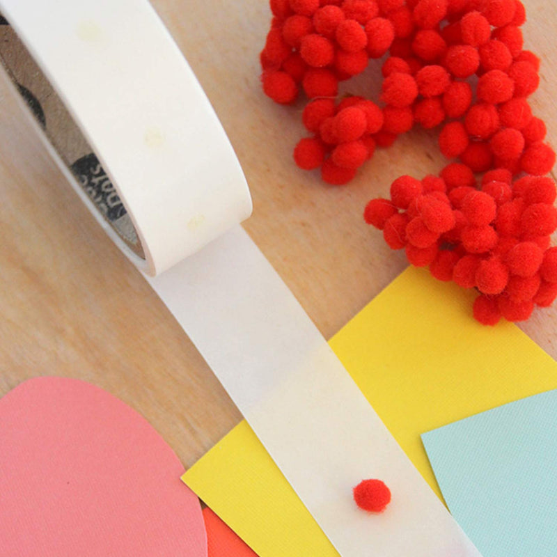  [AUSTRALIA] - Glue Dots Adhesive Double-Sided Mini Dots, 3/16'', Clear, Roll of 300 (32794-300) Mini Dots Roll