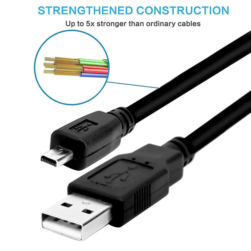  [AUSTRALIA] - Replacement USB Camera Transfer Data Sync Charging Cable Cord for Nikon Coolpix B500, A300, A10, A100, L29, L31, L32, UC-e16 UC-E23, UC-E17, Nikon Camera SLR DSLR D3300 D750 D5300 D7200 D3200 & More [1-Pack cable]