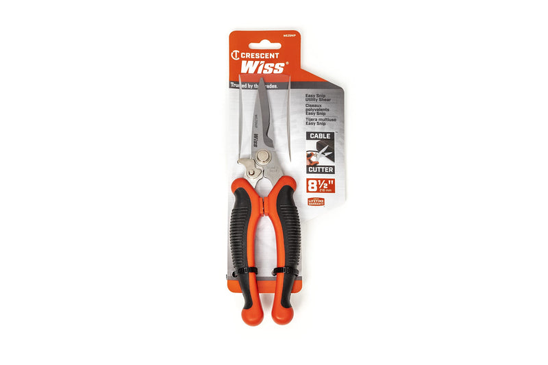  [AUSTRALIA] - Crescent Wiss 8-1/2" EZ Utility Snip - WEZSNIP