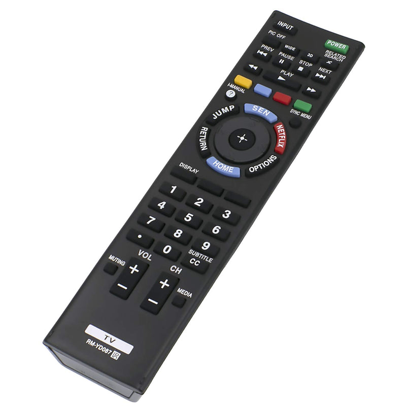 RM-YD087 RMYD087 Remote Control fit for Sony 3D Bravia LCD LED HDTV TV XBR-55X850A XBR-55X850AX XBR-55X855A XBR-55X900A XBR-55X900AX XBR-55X905A XBR-65X850A XBR-65X850AX XBR-65X900A (149198711) - LeoForward Australia