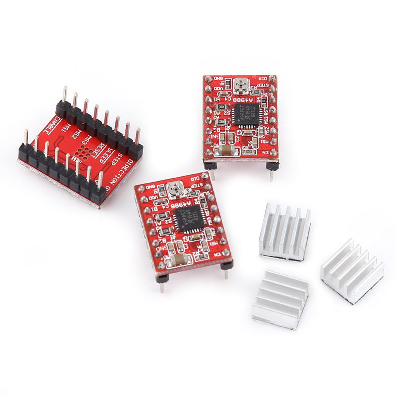  [AUSTRALIA] - 3D Printer Engraving Expansion Board Kit Controller CNC Shield V4+Nano 3.0 Board+A4988 Driver with USB Cable for Arduino