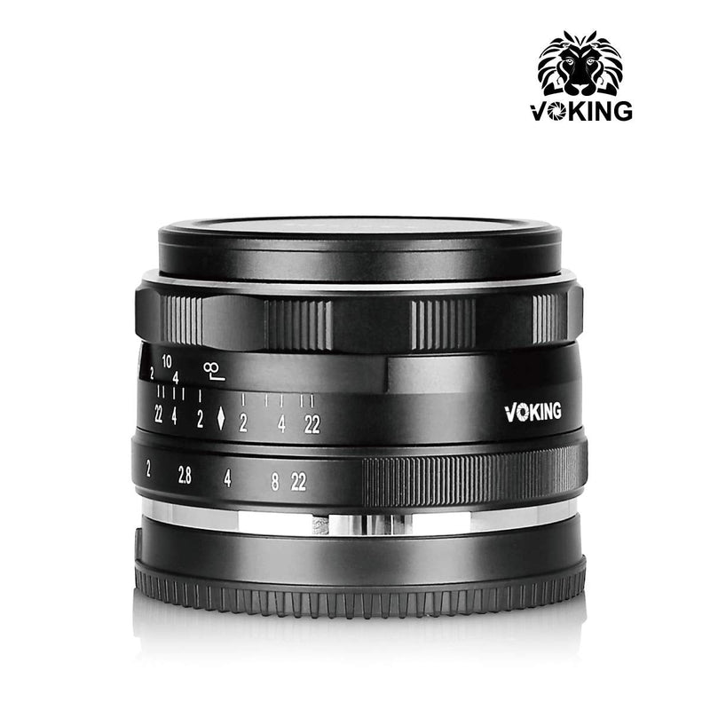  [AUSTRALIA] - Voking 35mm F1.7 Large Aperture Manual Fixed Lens APS-C Compatible with Sony E Mount Mirrorless Cameras NEX 3 3N 5 NEX 5T NEX 5R NEX 6 7 A6400 A5000 A5100 A6600 A6000 A6100 A6300 A6500 A3000