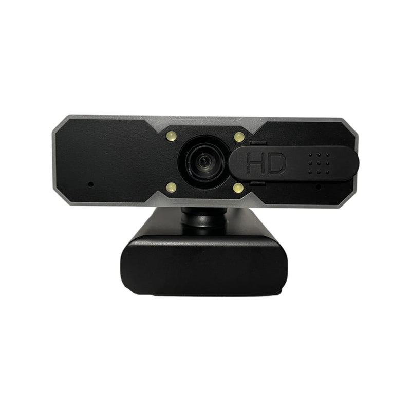  [AUSTRALIA] - Generic RGB Webcam - 1080p HD Web Cam with Microphone, Privacy Cover - 7 RGB Lights, 2-Level Adjustable Brightness - Computer, Desktop PC, Laptop Web Camera for Live Streaming, Skype, Video Calls