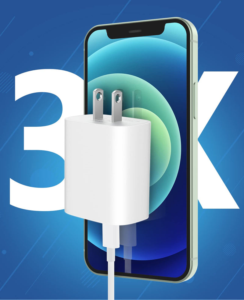  [AUSTRALIA] - iPhone 13 12 11 Fast Charger [MFi Certified],10FT Long Fast Charging Lightning Cable with 20W USB C Charger Block for iPhone13/13Pro Max/12/12 Pro Max/11/11Pro/XS/Max/XR/X/8Plus,iPad,2 Pack White