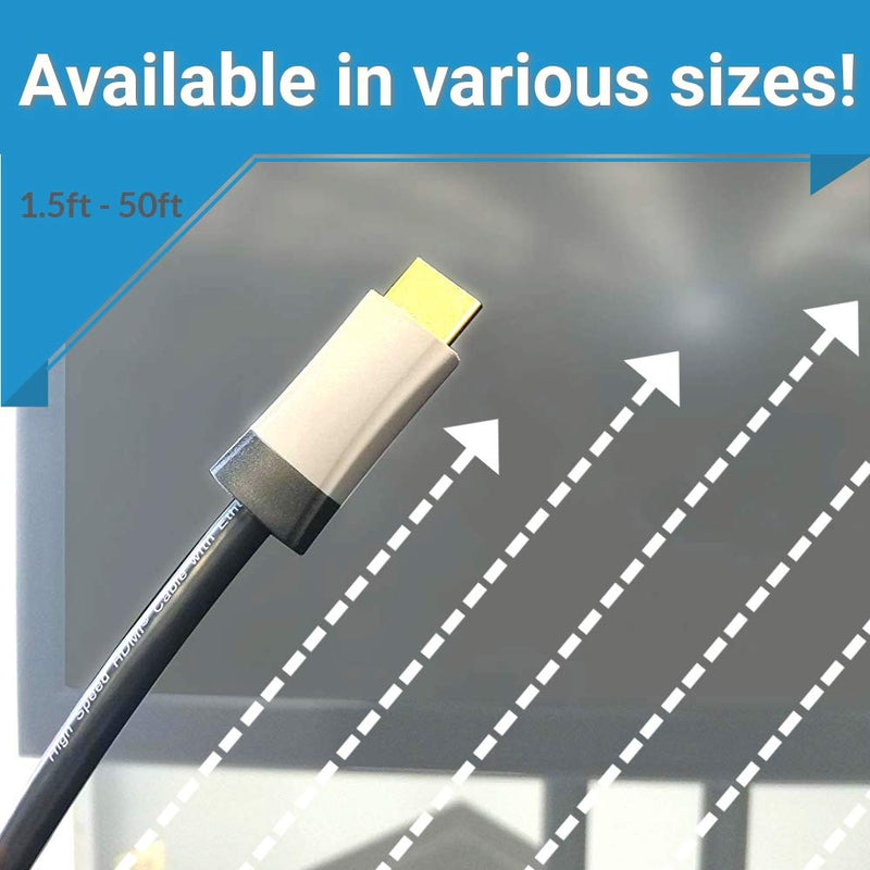 C2G HDMI Cable, 4K, High Speed HDMI Cable, Ethernet, in Wall HDMI Cable, CL2, 60Hz, 4.9 Feet (1.5 Meters), Black, Cables to Go 42521 - LeoForward Australia