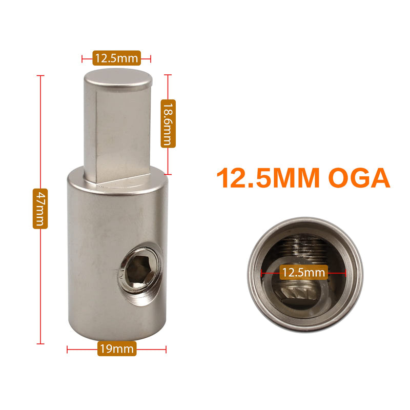  [AUSTRALIA] - ZOOKOTO 2 PCS 1X0GA Wire GA Reducer, for Car Stereo Audio AWG Pin Power Ground Wire Reducer E 1 X 0GA