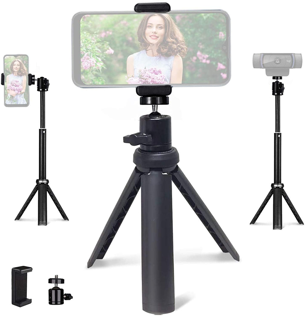  [AUSTRALIA] - NexiGo Lightweight Mini Tripod for Camera/Phone/Webcam, Extendable Stand, for NexiGo Logitech Webcam C920 C922 C925e C922x C930e C930 C615 Brio and Other Devices with 1/4" Thread