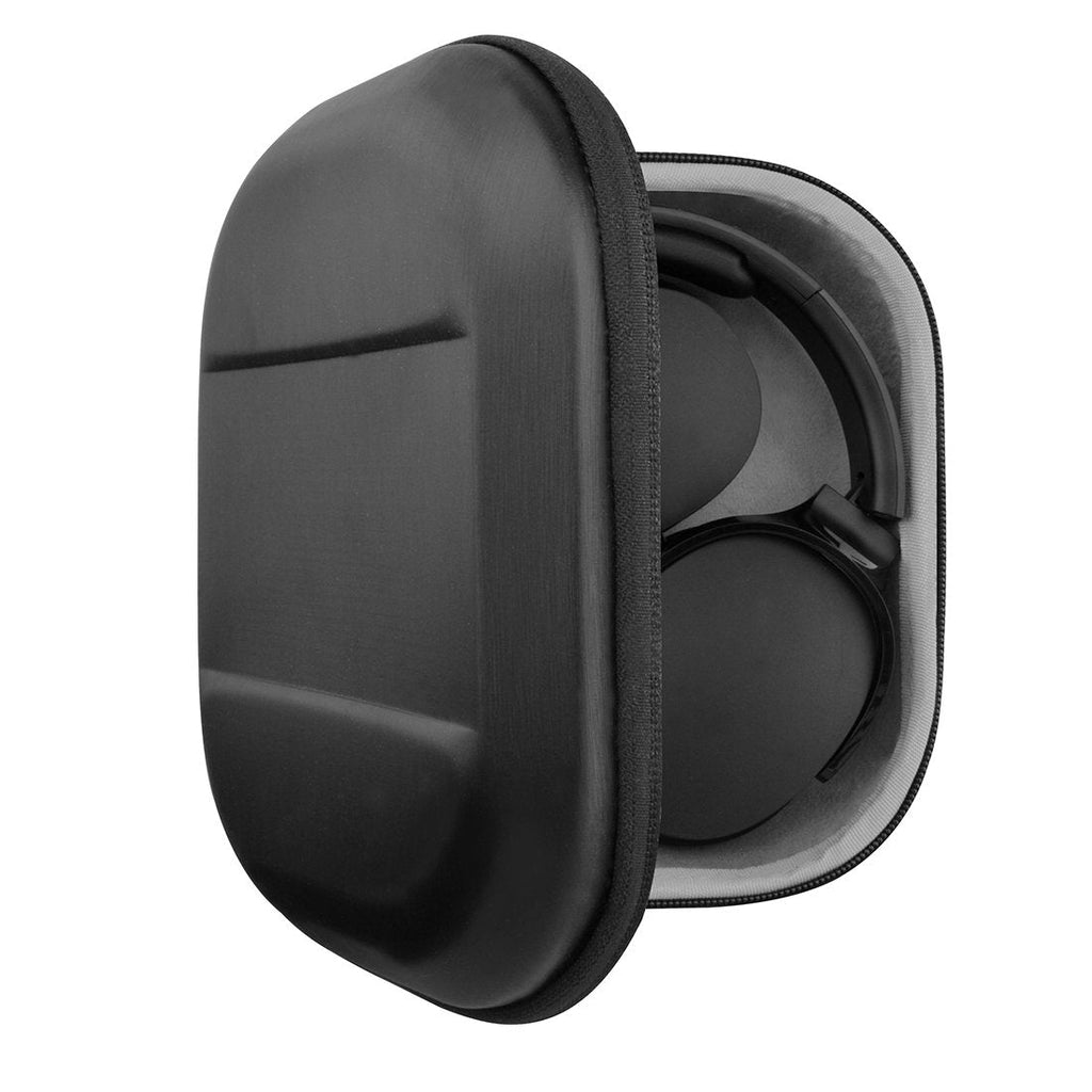  [AUSTRALIA] - Geekria Shield Headphones Case Compatible with Skullcandy Crusher ANC, Crusher Evo, Hesh ANC, Hesh Evo Case, Replacement Hard Shell Travel Carrying Bag with Cable Storage (Black)